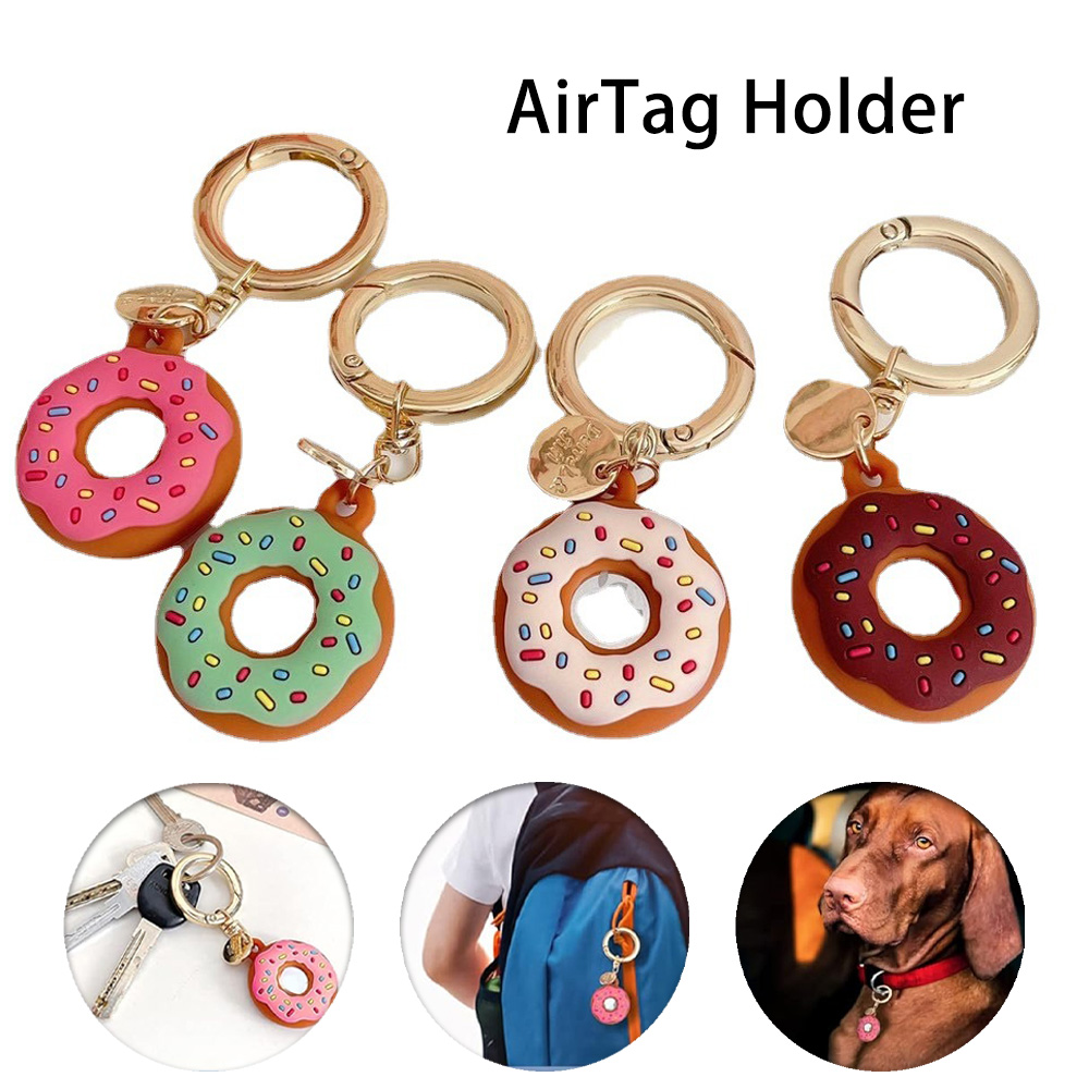 Airtag Holder Case - AirTag Holder - Donut Case For