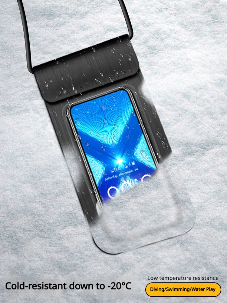 Phone Accessories Display - TPU brushed texture phone waterproof bag