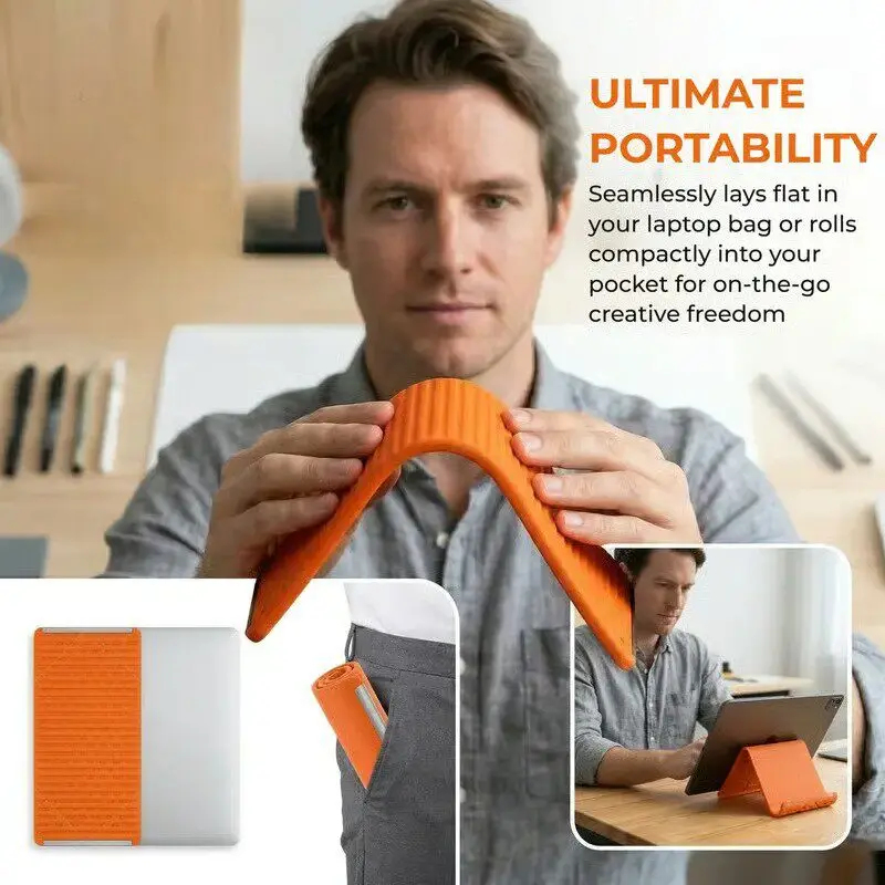 Phone Accessories Display - Silicone Foldable Phone Stand Tablets Laptops