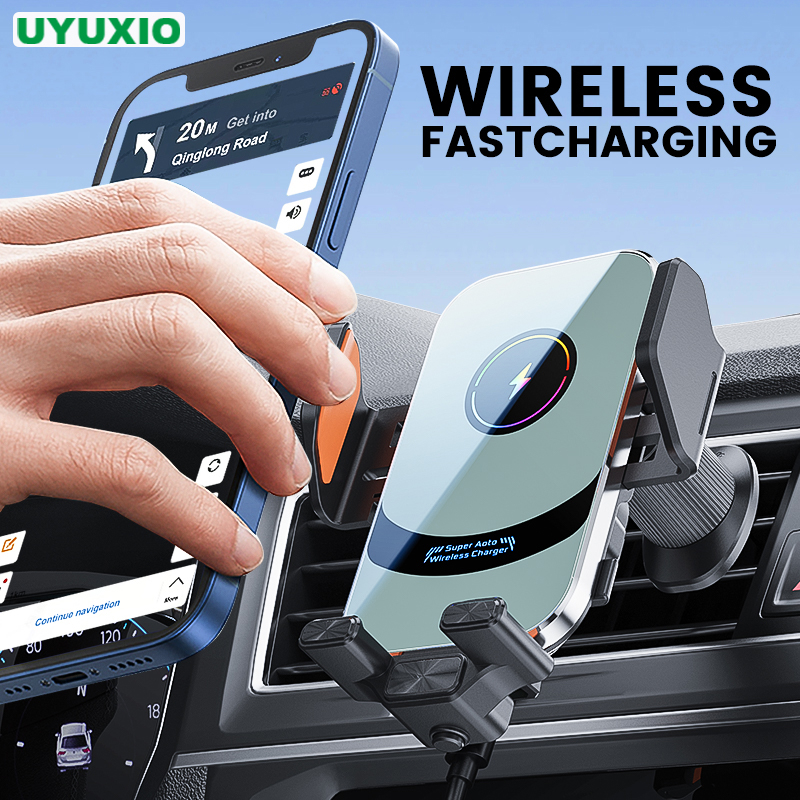 Phone Cooling Fan - UYUXIO Wireless Car Charger Super Fast