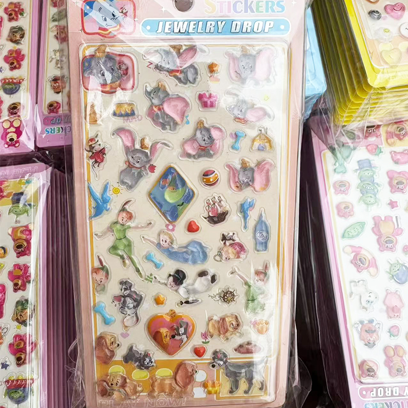 Phone Accessories Toys - Disney Dumbo Marie Sticker Cute Cartoon