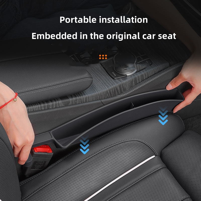 Phone Accessories Kit - 2PCS Car Seat Gap Storage Box