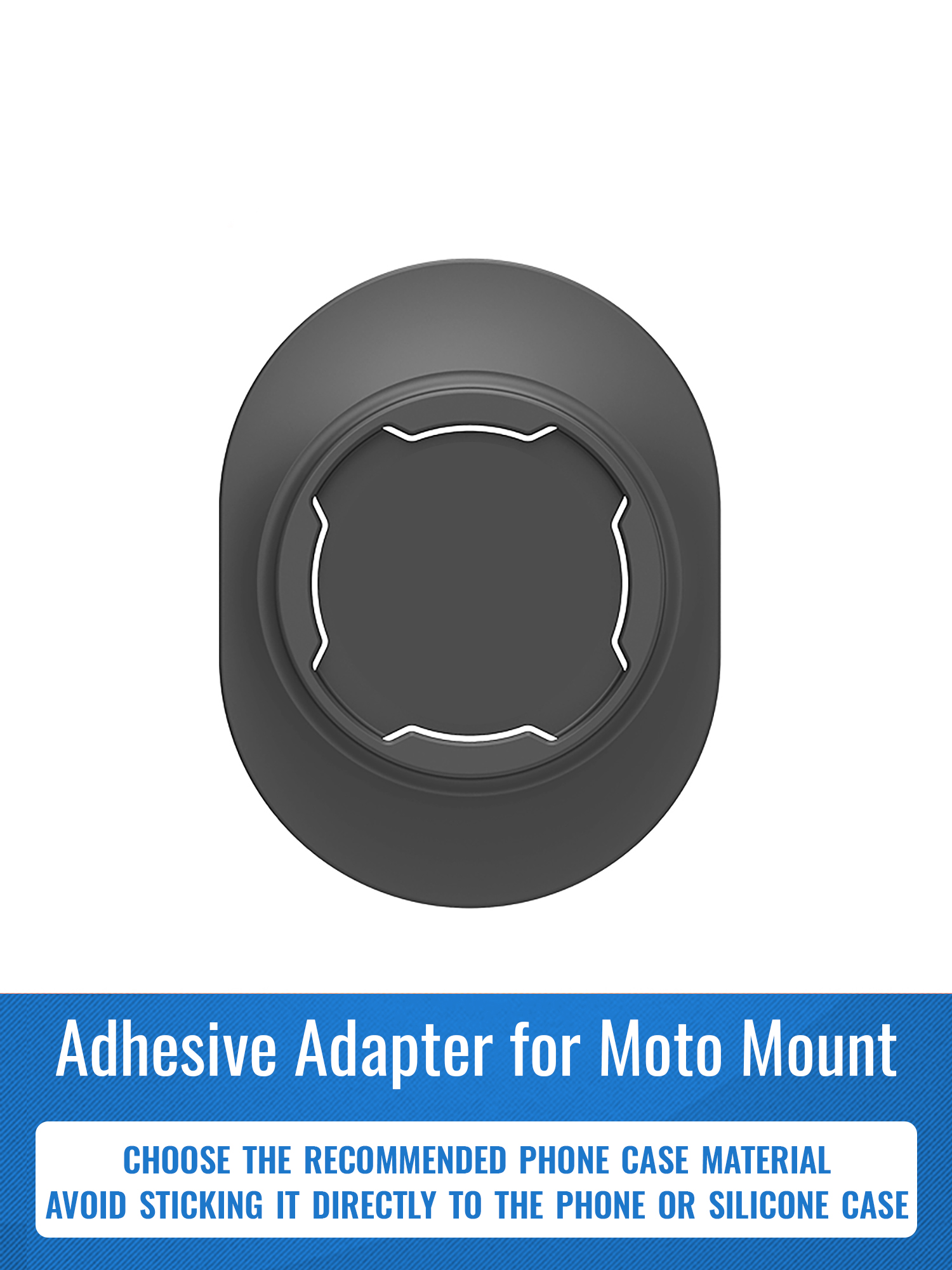 Quadlock Phone Accessories - Lock-in Design Mount Adapter Sticker Patch