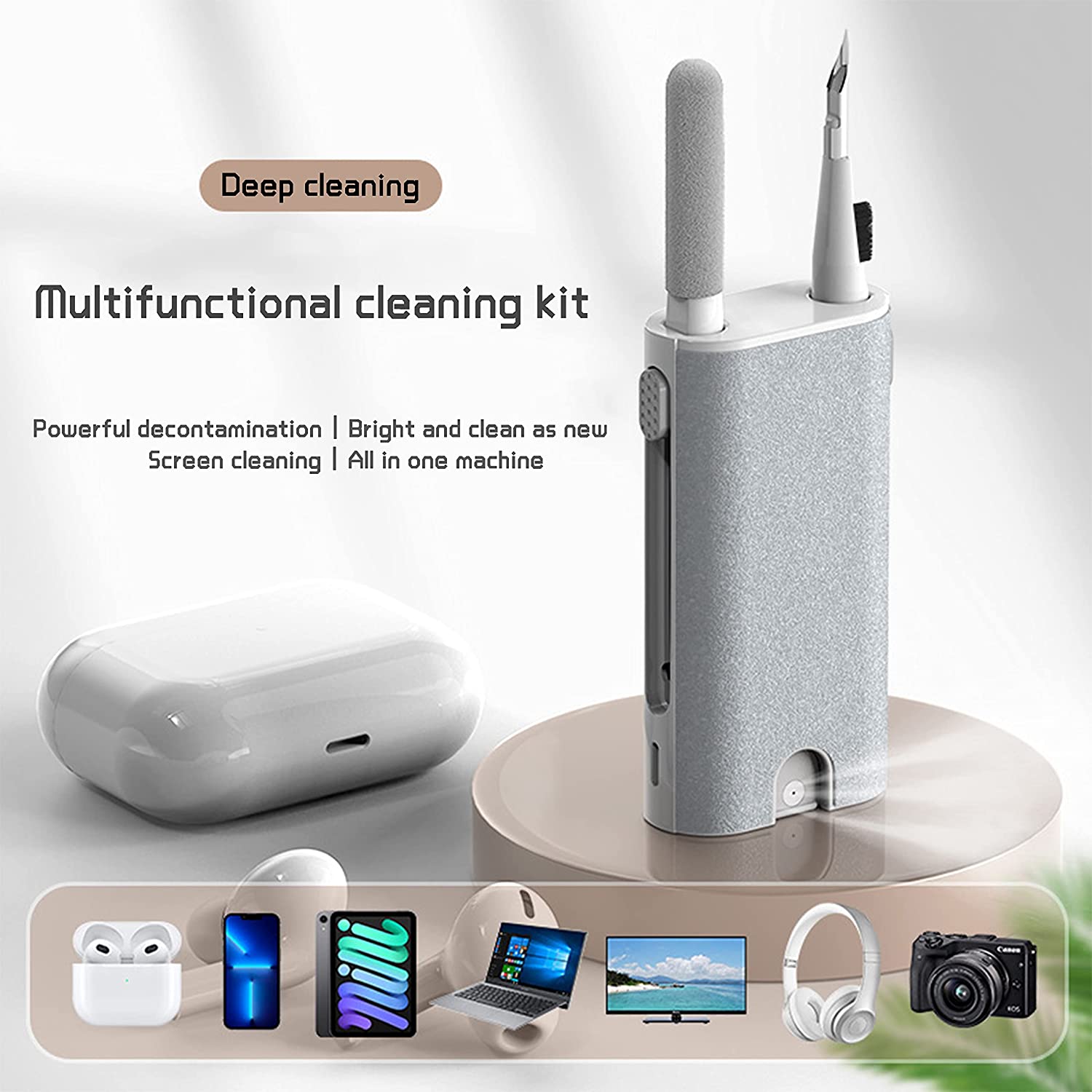 Phone Accessories Display - 5 in 1 Earphone Cleaner Brush