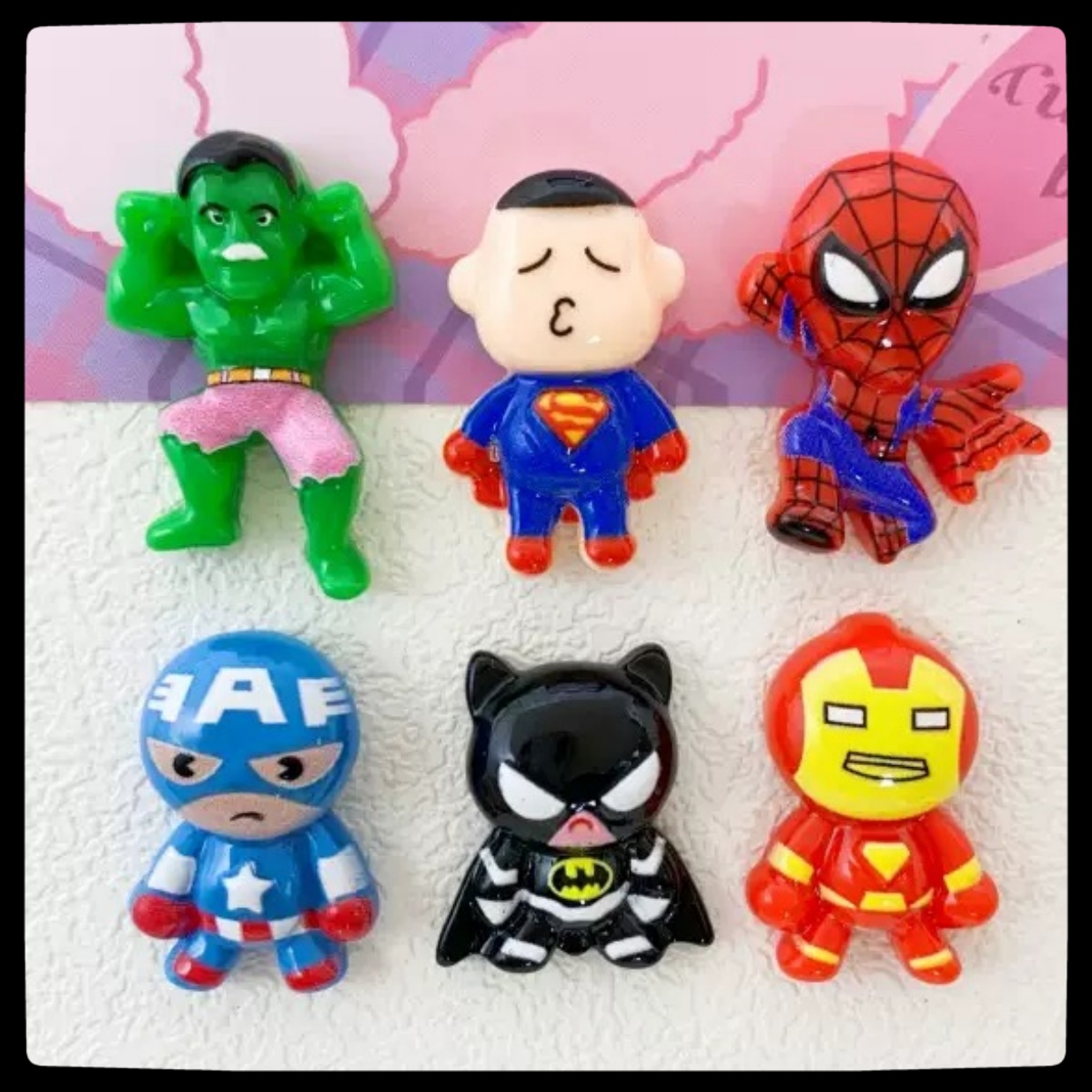 Phone Accessories Wholesale - Marvel anime character hero series resin