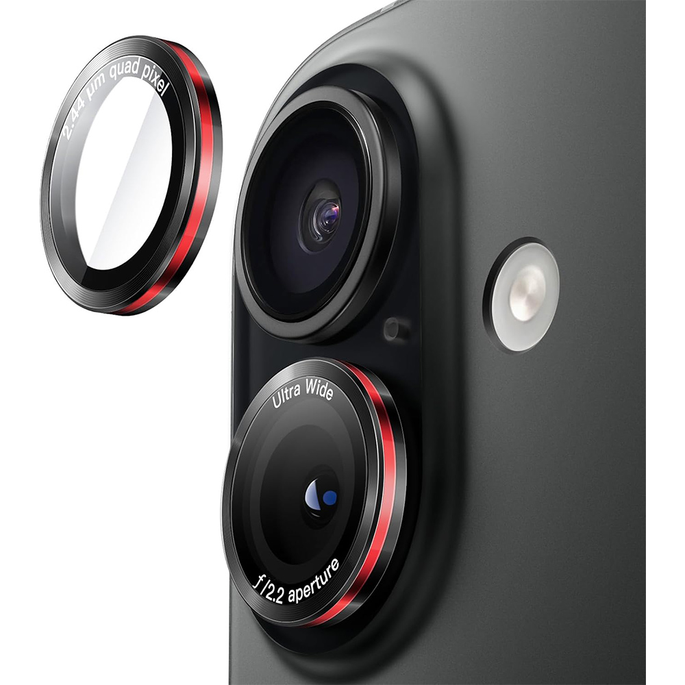 Phone Accessories Red - Camera Lens Protector Cover for IPhone
