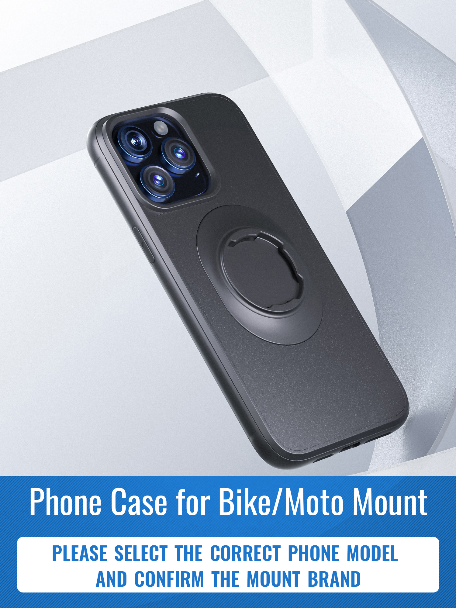 Quadlock Phone Accessories - Quad-style Moto/Bike/Motorcycle/Bicycle Case for iPhone 17/16/15/14/13/12/11