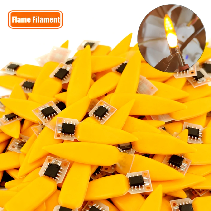Led Flash Case - 2/1Modes 100~1PCS Per Box 3V Led