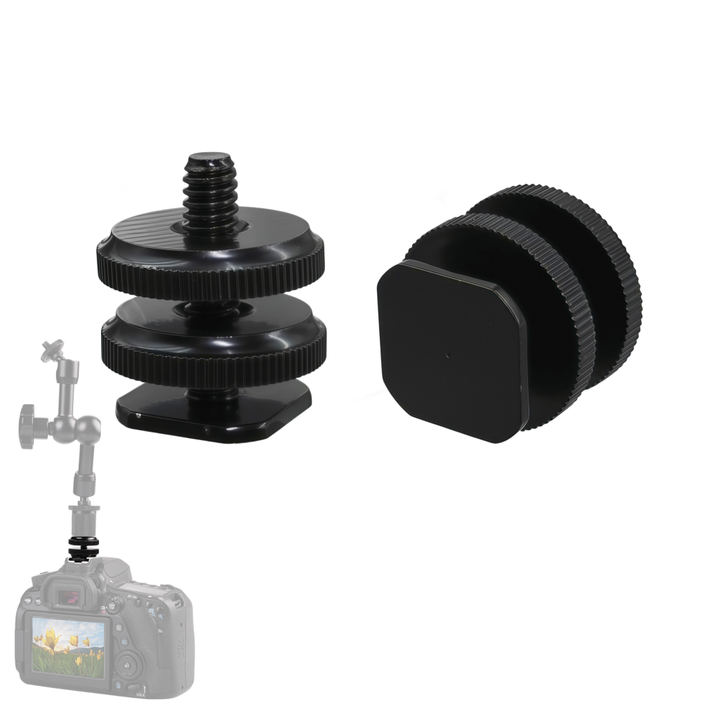 Phone Accessories Kit - 1/4 Hot Shoe Mount Phone Holder