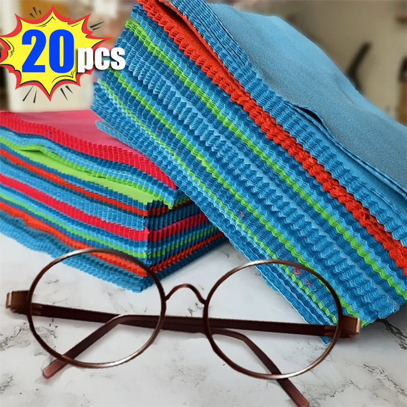 Phone Accessories Wholesale - Colorful High Quality Chamois Glasses Cleaner