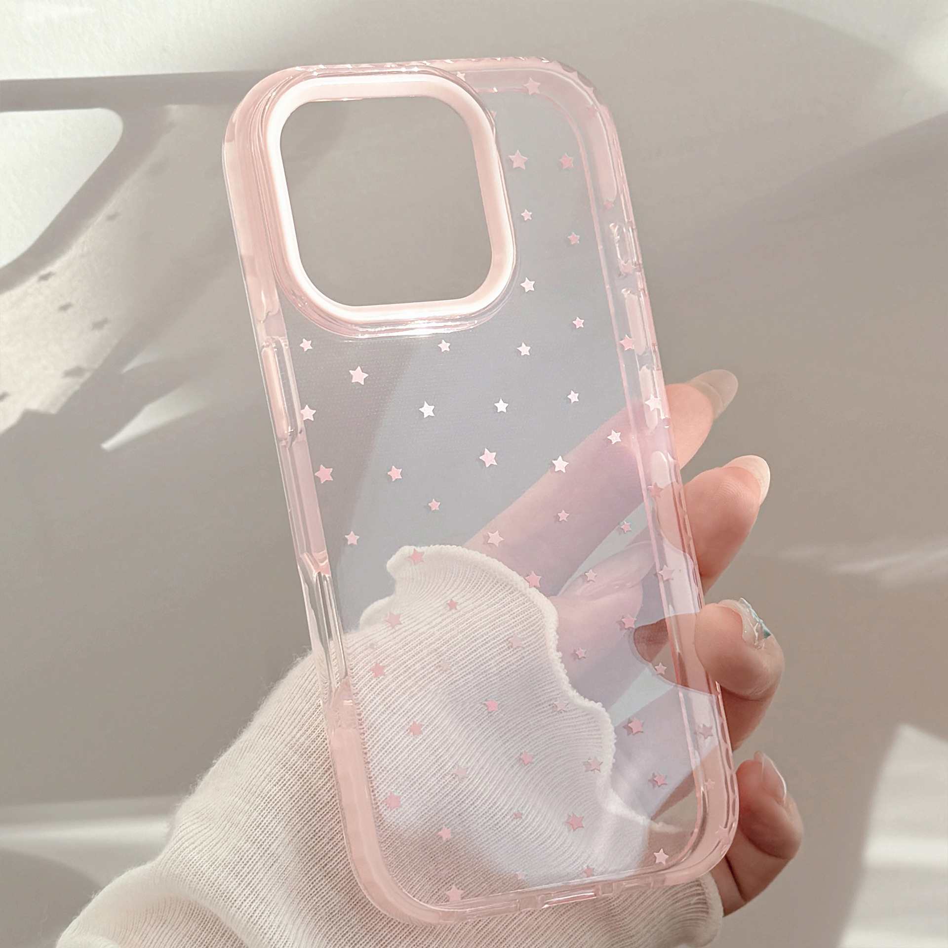 Korean Style Full Screen Pink  - Phone Accessories Display avis et prix