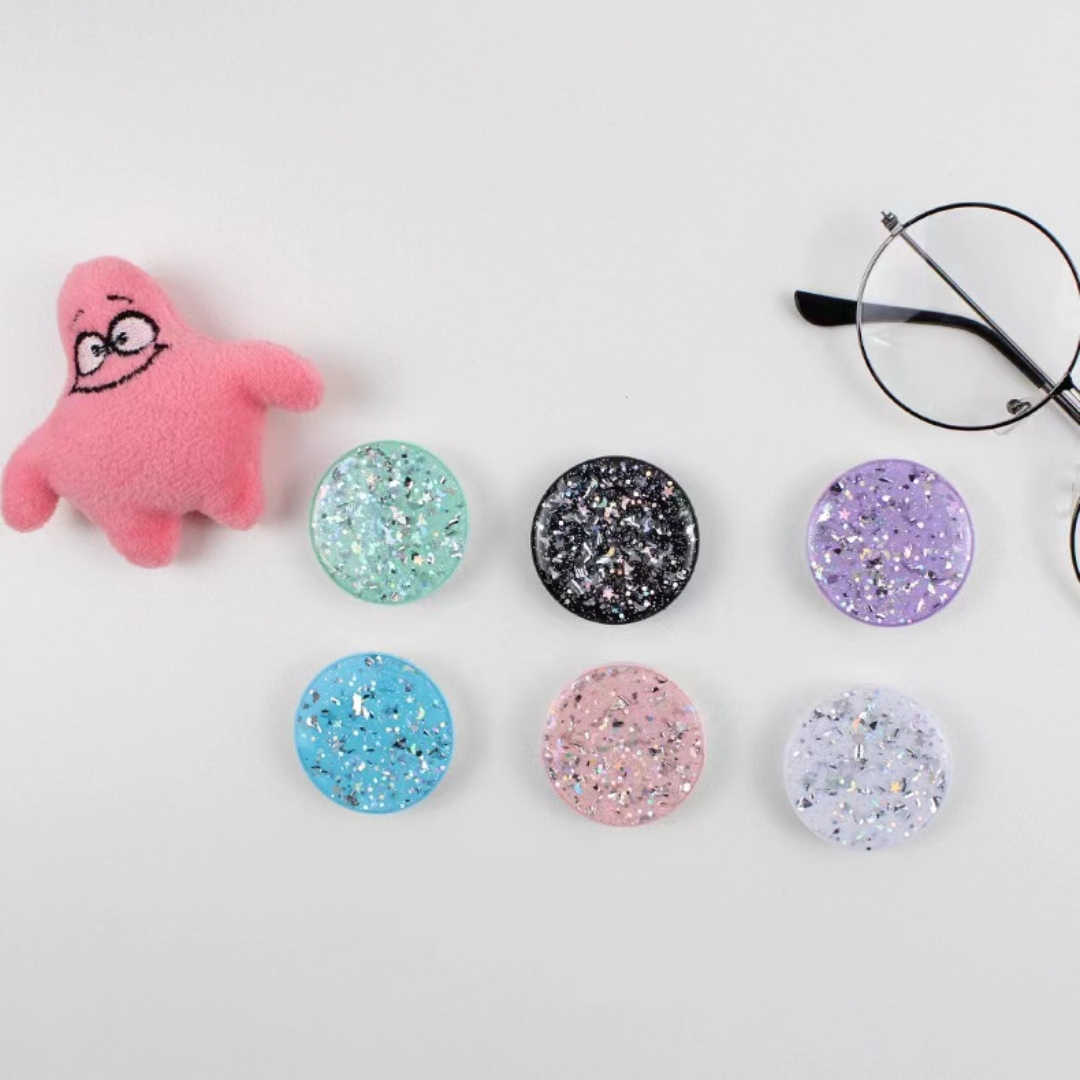 Round Glitter Phone Holder Rin - Phone Accessories Wholesale avis et prix