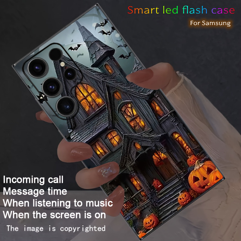 Halloween Themed Castle Lumino - Led Flash Case avis et prix