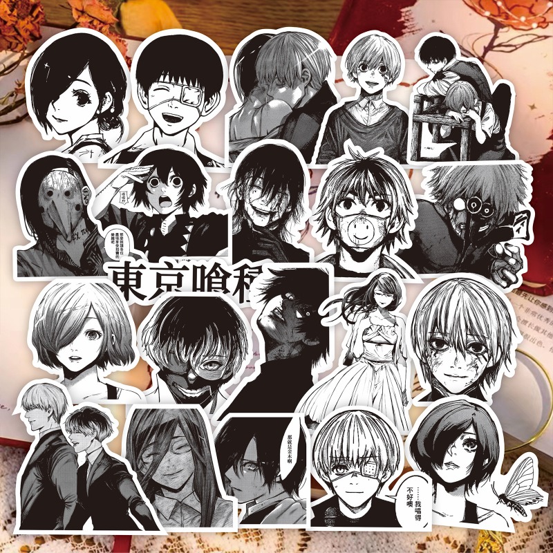 70pcs Black White Hot Anime To - Phone Accessories Tokyo avis et prix