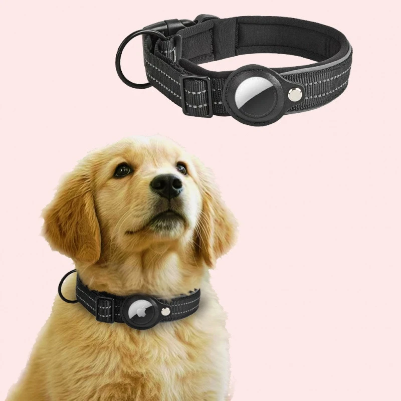 AirTag Dog Collar Reflective D - Airtag Holder Case avis et prix