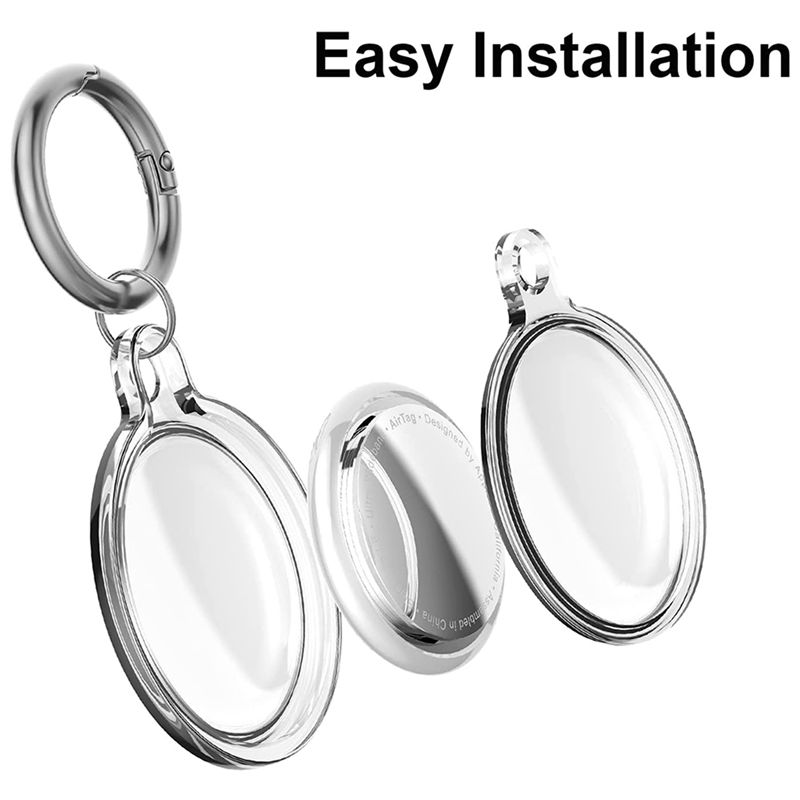 YLS-8 Pack Protective Case For - Airtag Holder Case avis et prix