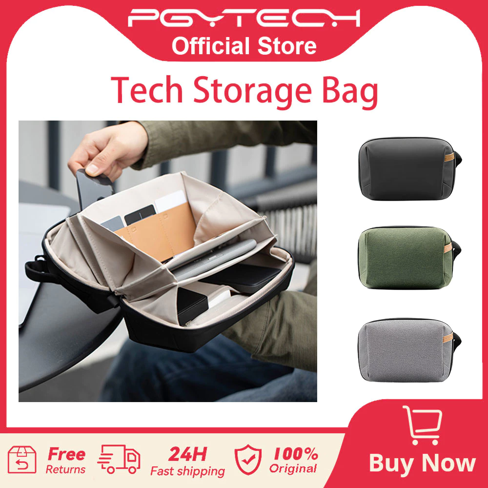 PGYTECH Tech Accessories Pouch - Phone Accessories Video avis et prix