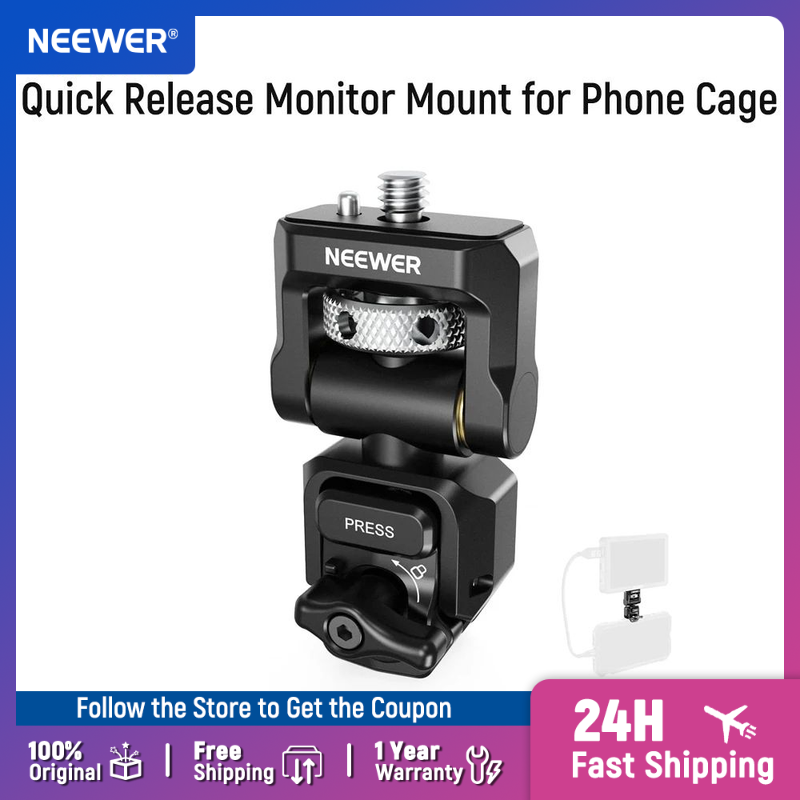 NEEWER Quick Release Monitor M - Phone Accessories Video avis et prix