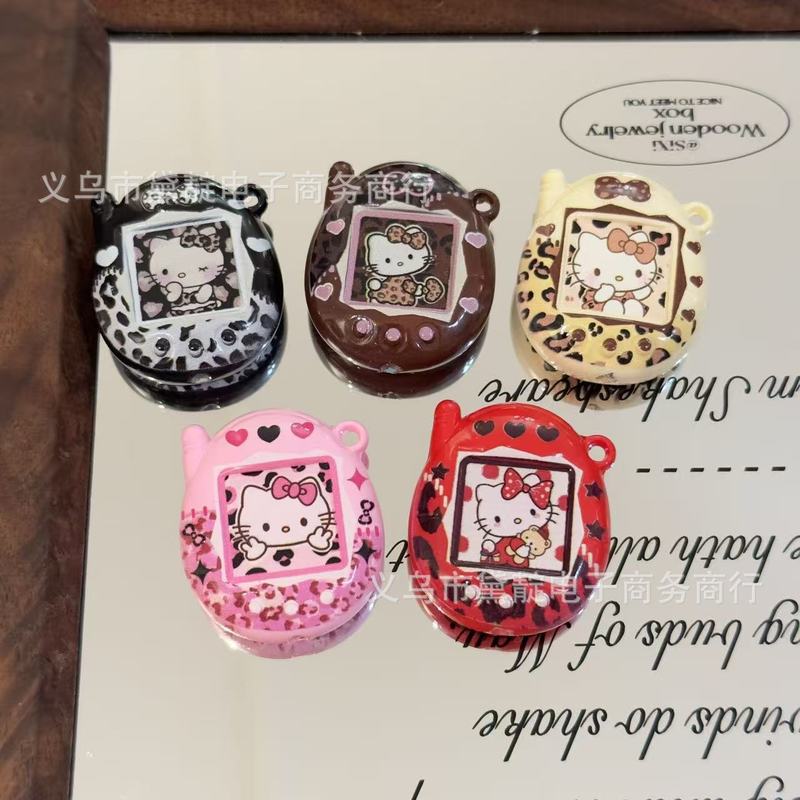 Acrylic Cute Kt Cat Leopard Pr - Phone Accessories Jewelry avis et prix