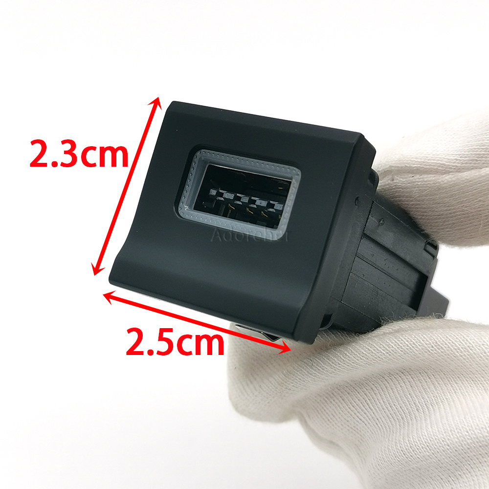 Red LED Car Charger QC3.0 USB  - Phone Accessories Red avis et prix
