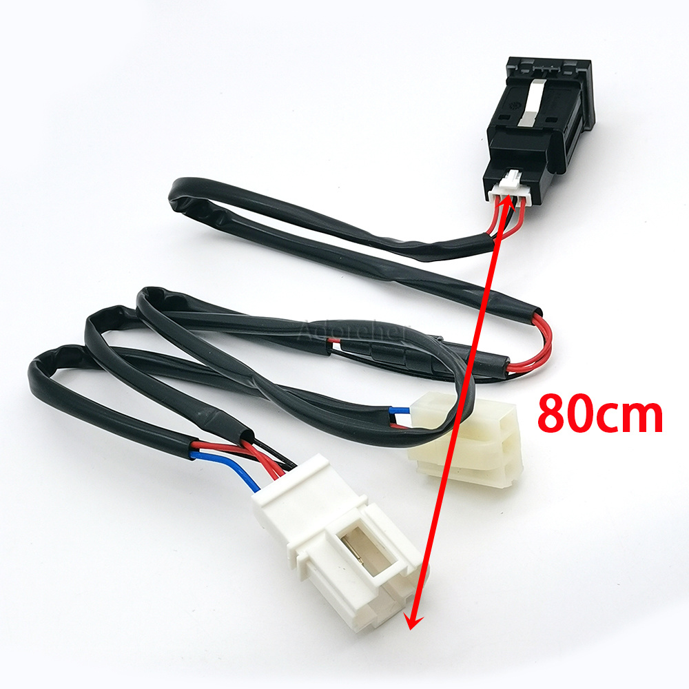 Red LED Car Charger QC3.0 USB  - Phone Accessories Red avis et prix