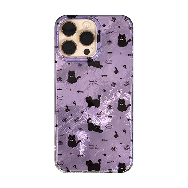 Ins Cute Girl Flower Purple Fu - Phone Accessories Display avis et prix