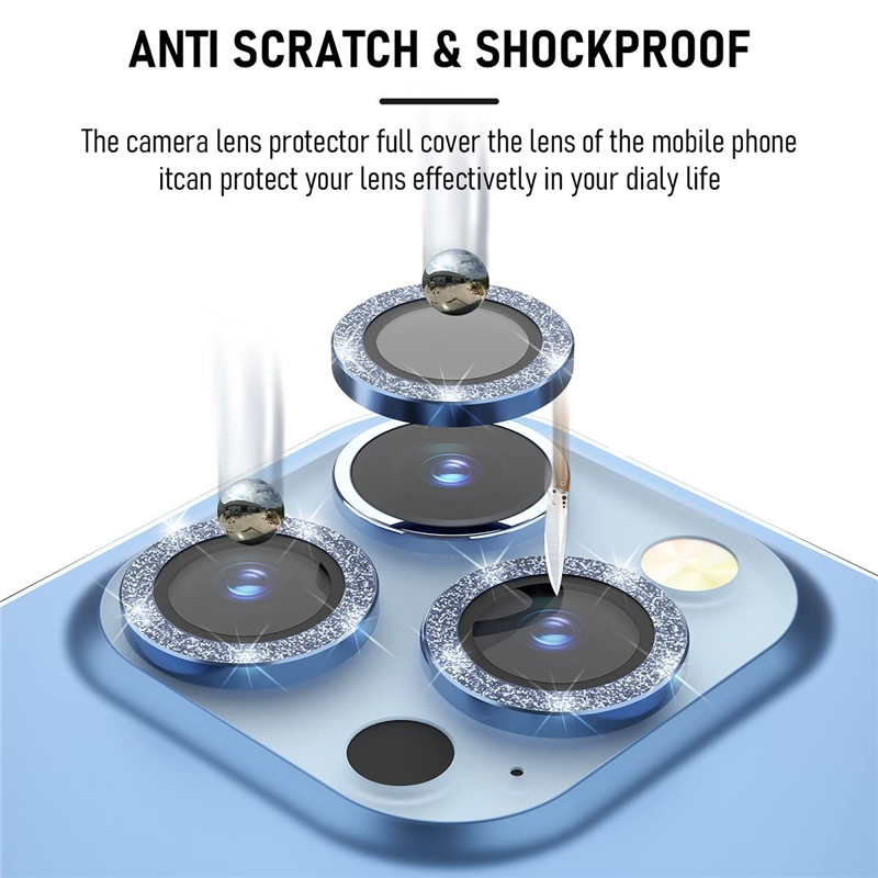 1 Set Metal Ring Glass Camera  - Phone Accessories Kit avis et prix