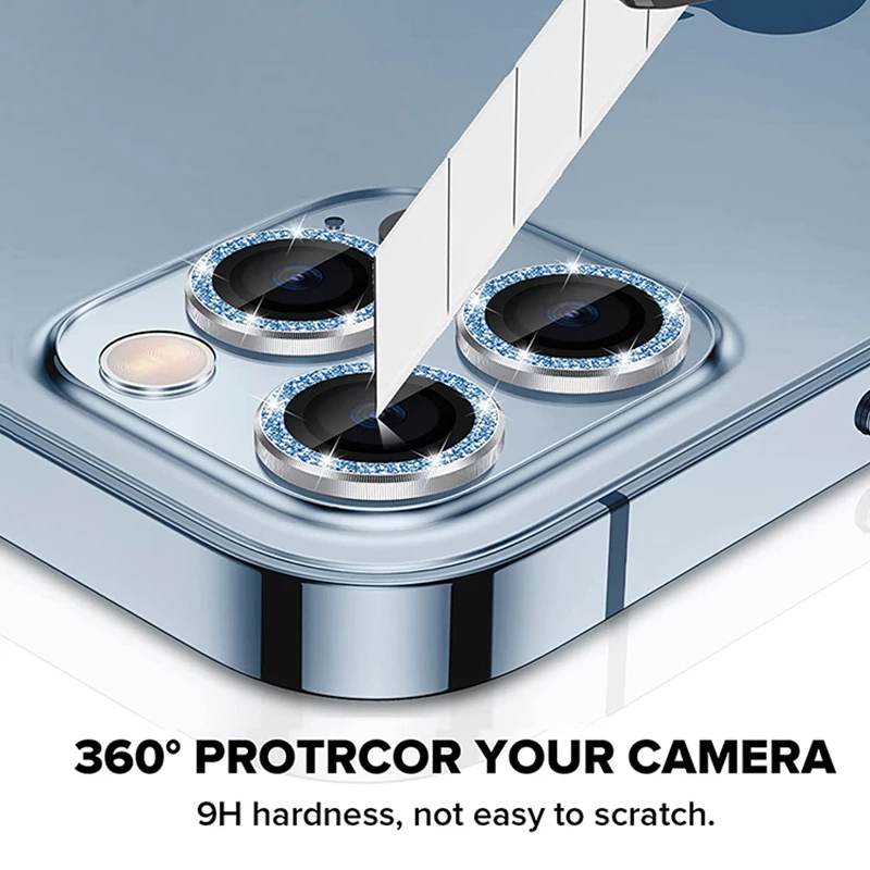 1 Set Metal Ring Glass Camera  - Phone Accessories Kit avis et prix