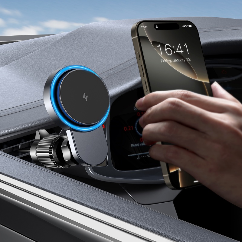 Magnetic Wireless Car Charger  - Phone Cooling Fan avis et prix
