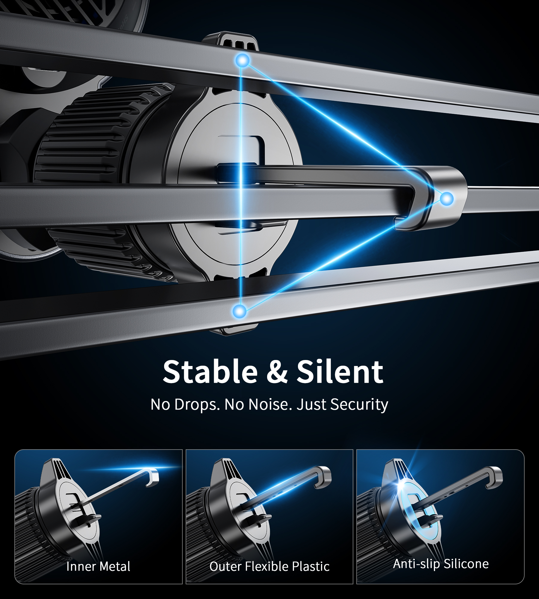 Magnetic Wireless Car Charger  - Phone Cooling Fan avis et prix