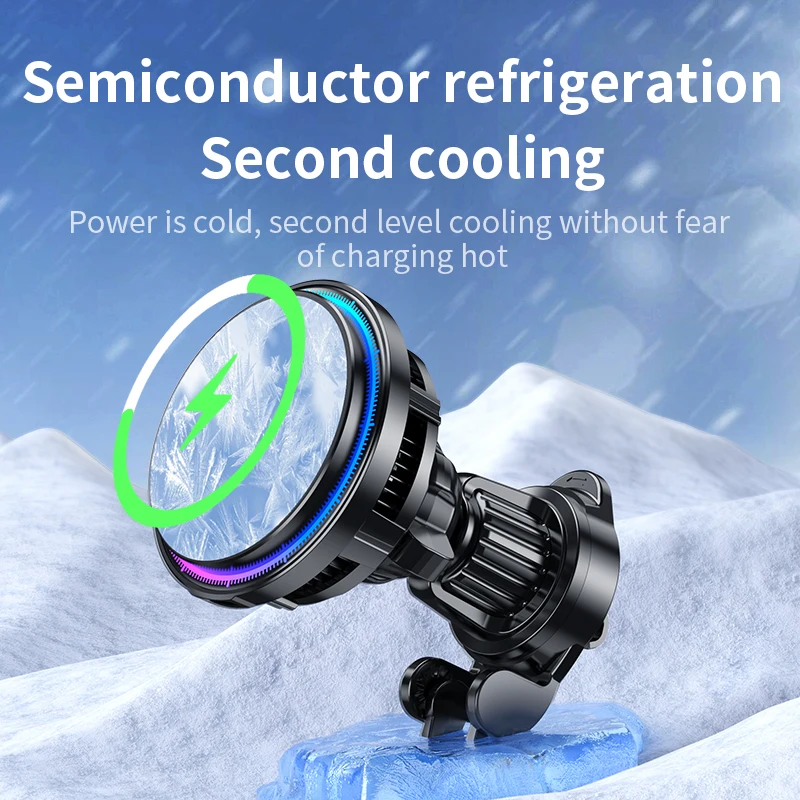 Ice Cooling Magnetic Wireless  - Phone Cooling Fan avis et prix
