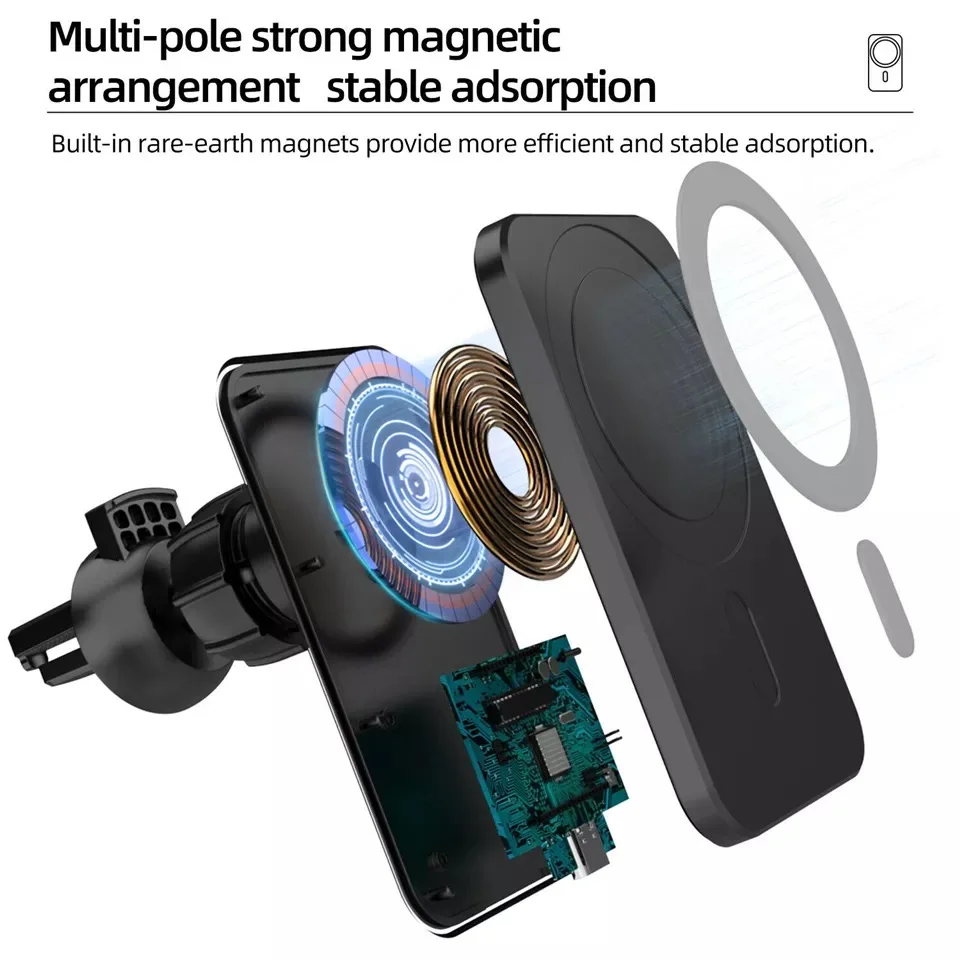 UYUXIO 30W Wireless Charger Ma - Phone Cooling Fan avis et prix