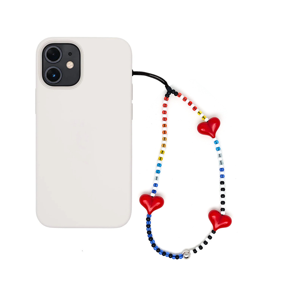 HERLOOK Y2K Beaded Heart Phone - Phone Accessories For Teen Girls avis et prix