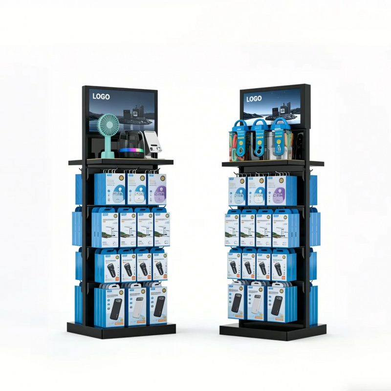 custom.Price Double-sided Meta - Phone Accessories Rack Display avis et prix