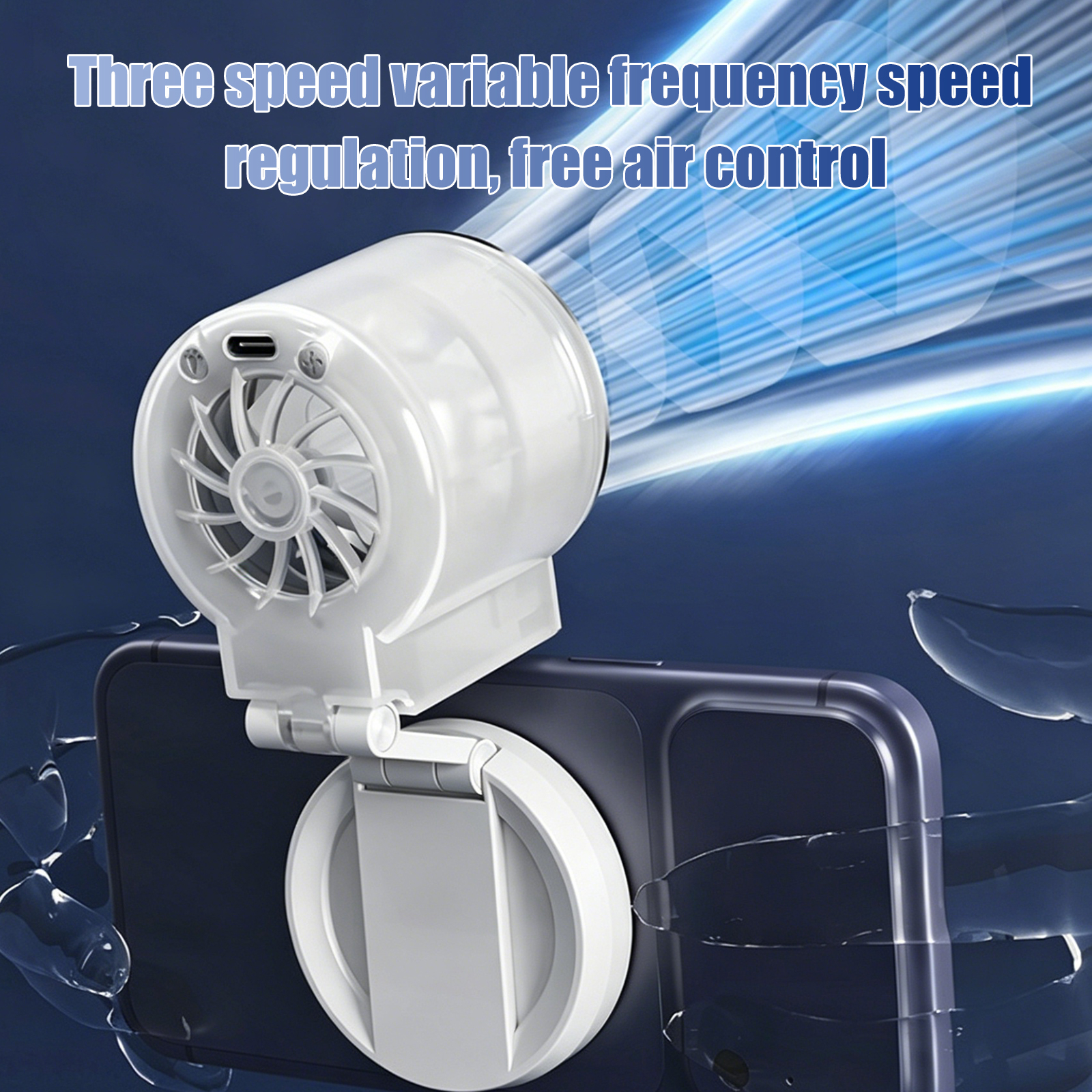 Foldable Magnetic Mini Fan 3 S - Phone Cooling Fan avis et prix