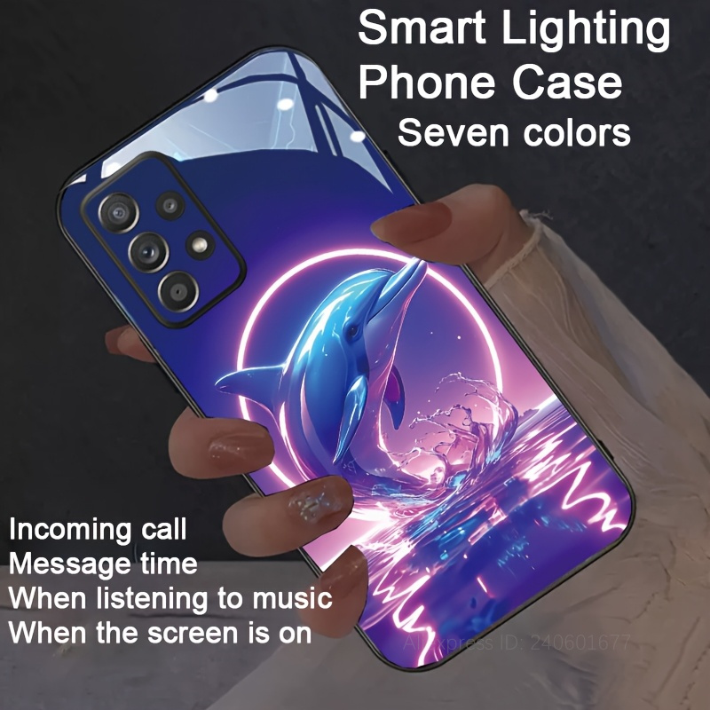 Ocean Elf Dolphin Glitter Musi - Led Flash Case avis et prix