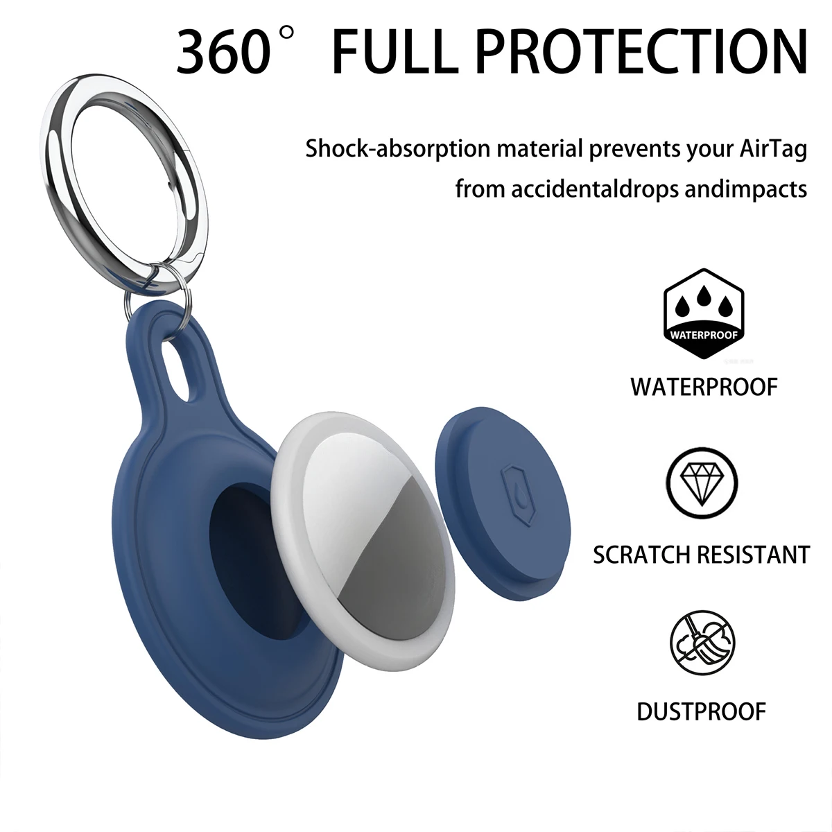 Waterproof Case for Airtag Key - Airtag Holder Case avis et prix