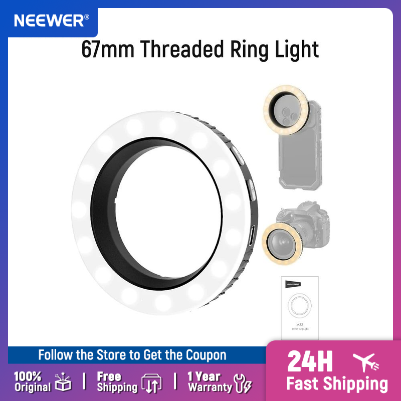 NEEWER Basics 67mm Threaded Ri - Led Flash Case avis et prix