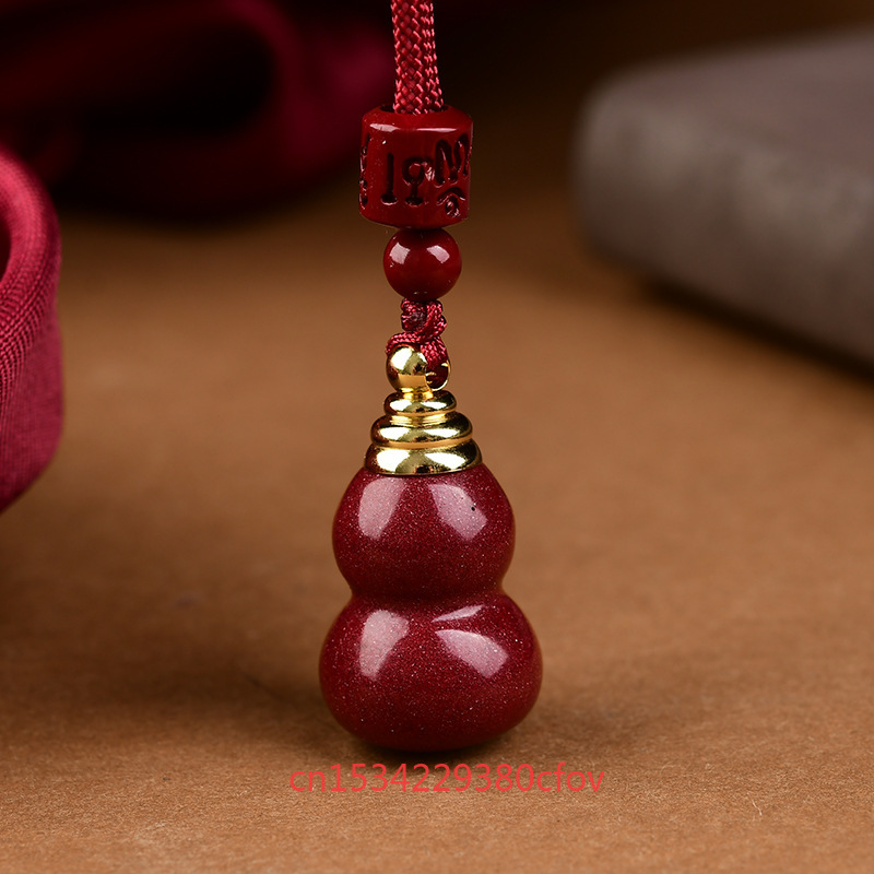 Luxury Red Cinnabar The Gourd  - Phone Accessories Red avis et prix