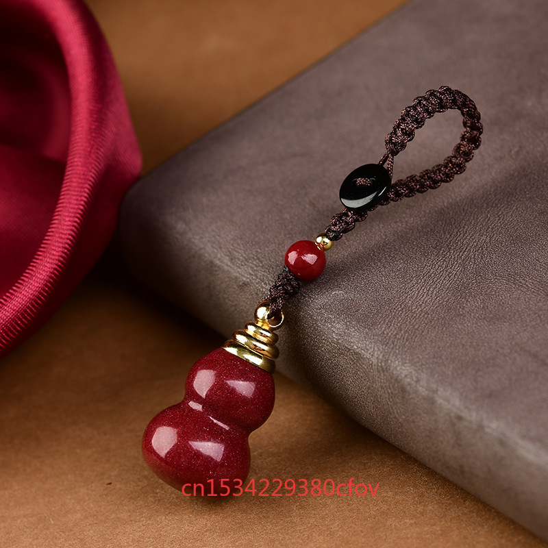 Luxury Red Cinnabar The Gourd  - Phone Accessories Red avis et prix