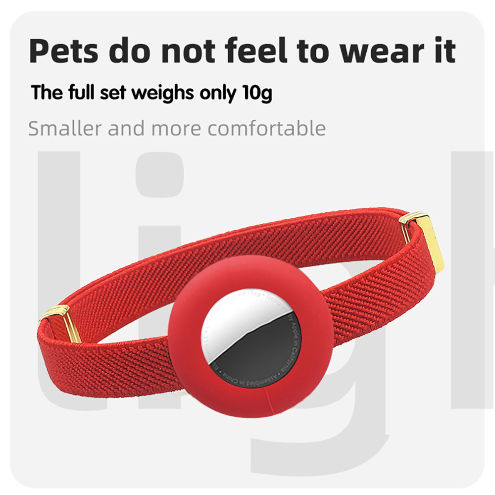 Cute Breakaway Cat Collar Elas - Airtag Holder Case avis et prix