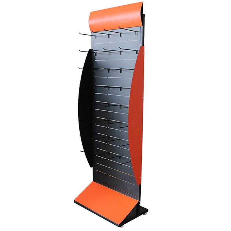 Customized Modern Metal Slatwa - Phone Accessories Rack Display avis et prix
