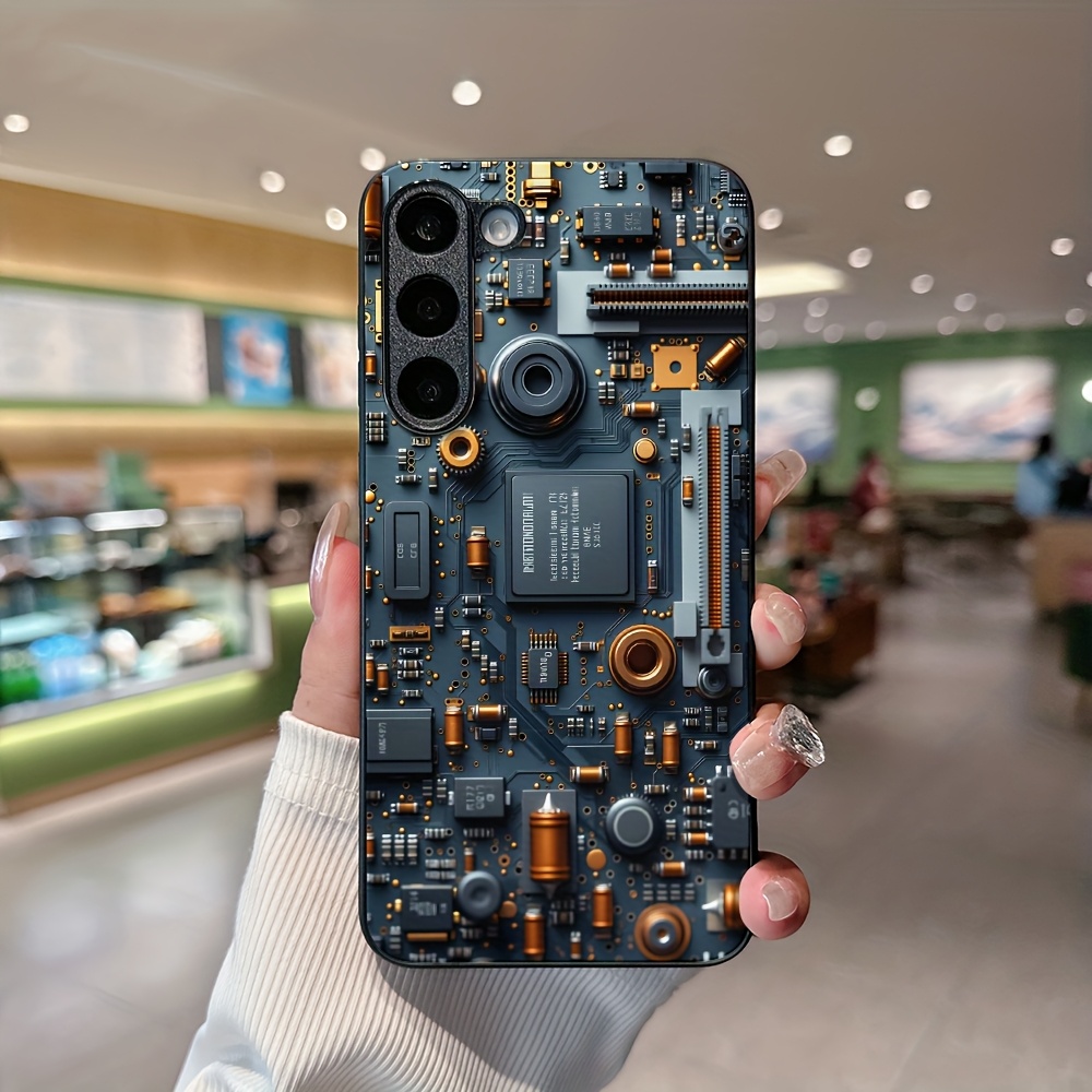Circuit board pattern glass ph - Led Flash Case avis et prix