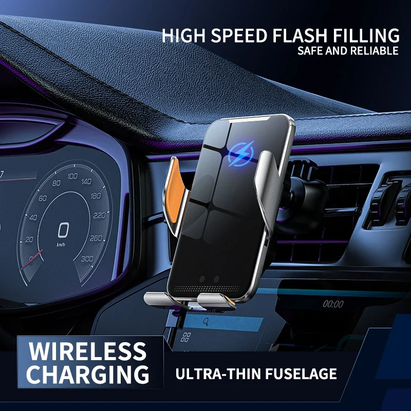 Car Wireless Charger Magnetic  - Phone Cooling Fan avis et prix