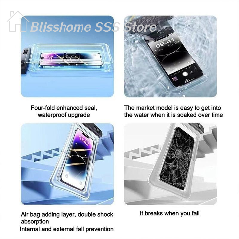 【S】Mobile Phone Waterproof Bag - Phone Accessories Display avis et prix
