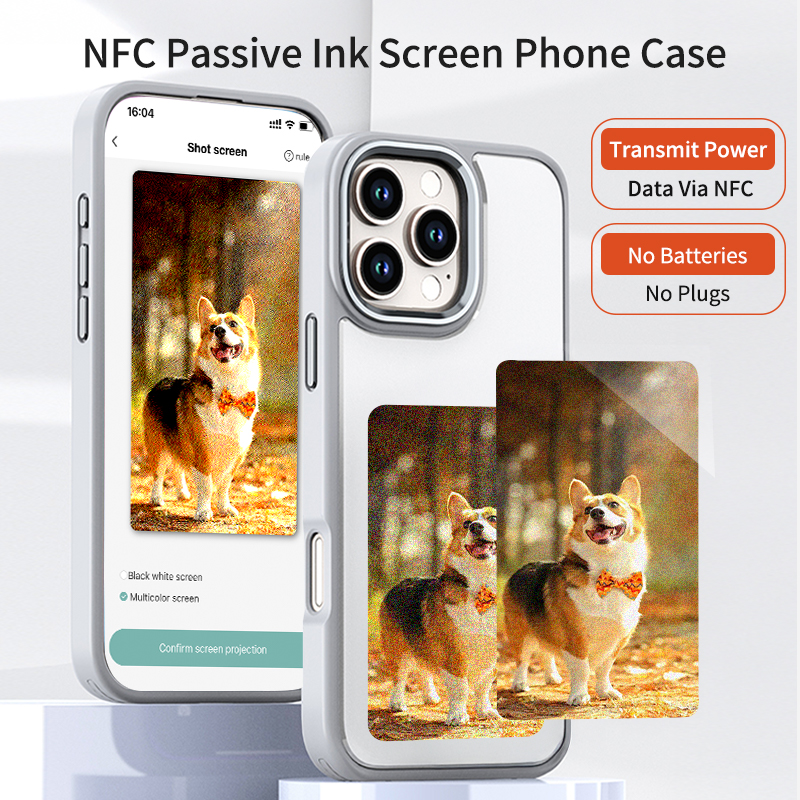 NFC Ink Screen Phone Case Aerm - Phone Accessories Display avis et prix