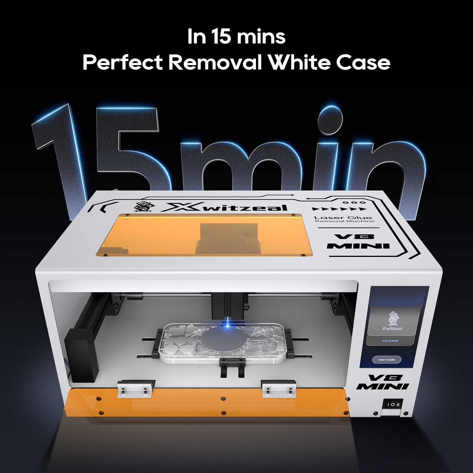 Xwitzeal® V8 MINI Laser Glue R - Phone Accessories Kit avis et prix