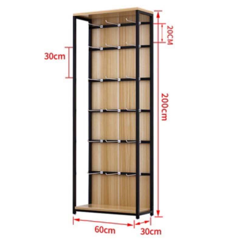 Supermarket shelf display cabi - Phone Accessories Rack Display avis et prix