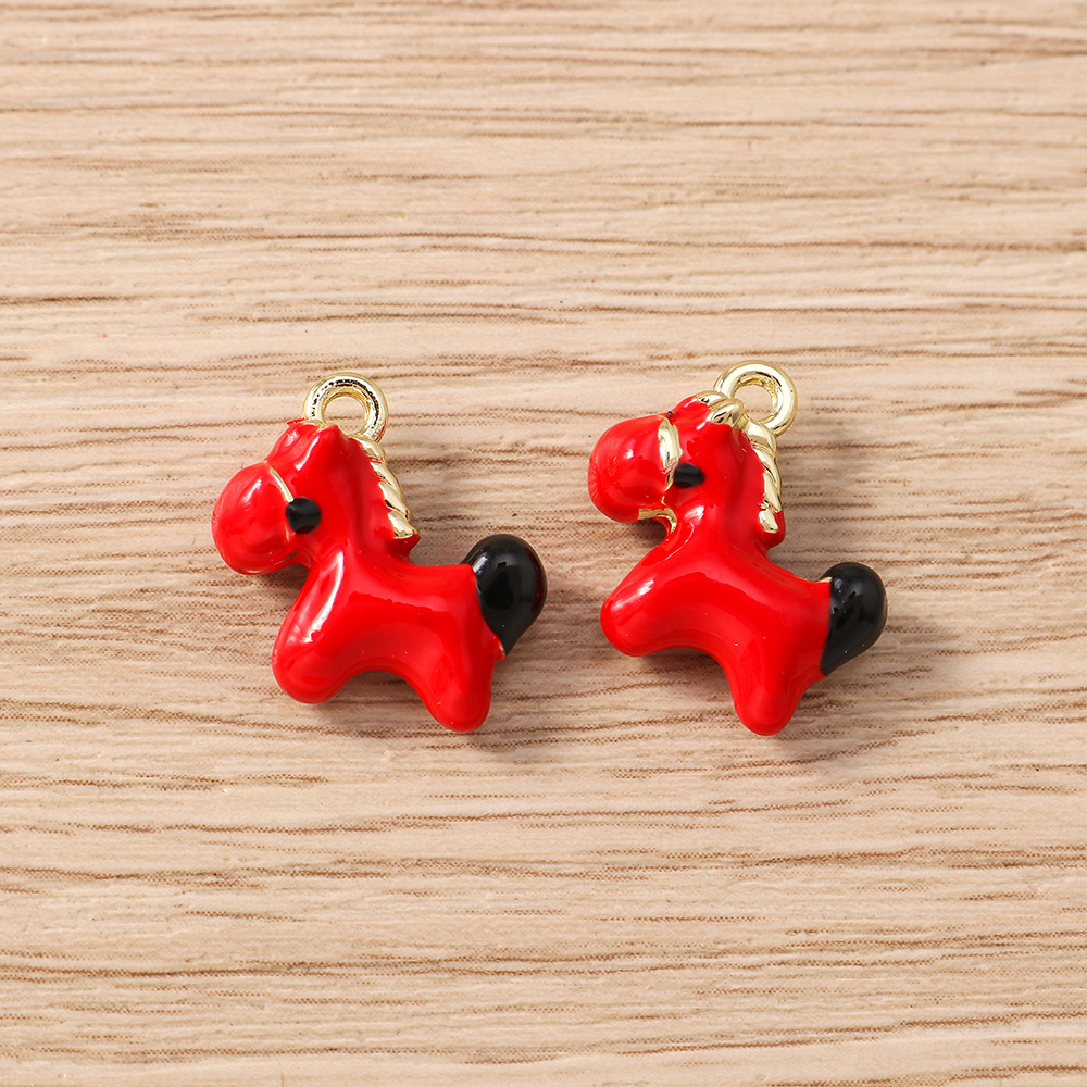 5pcs Cute Small Horse Charms A - Phone Accessories Jewelry avis et prix