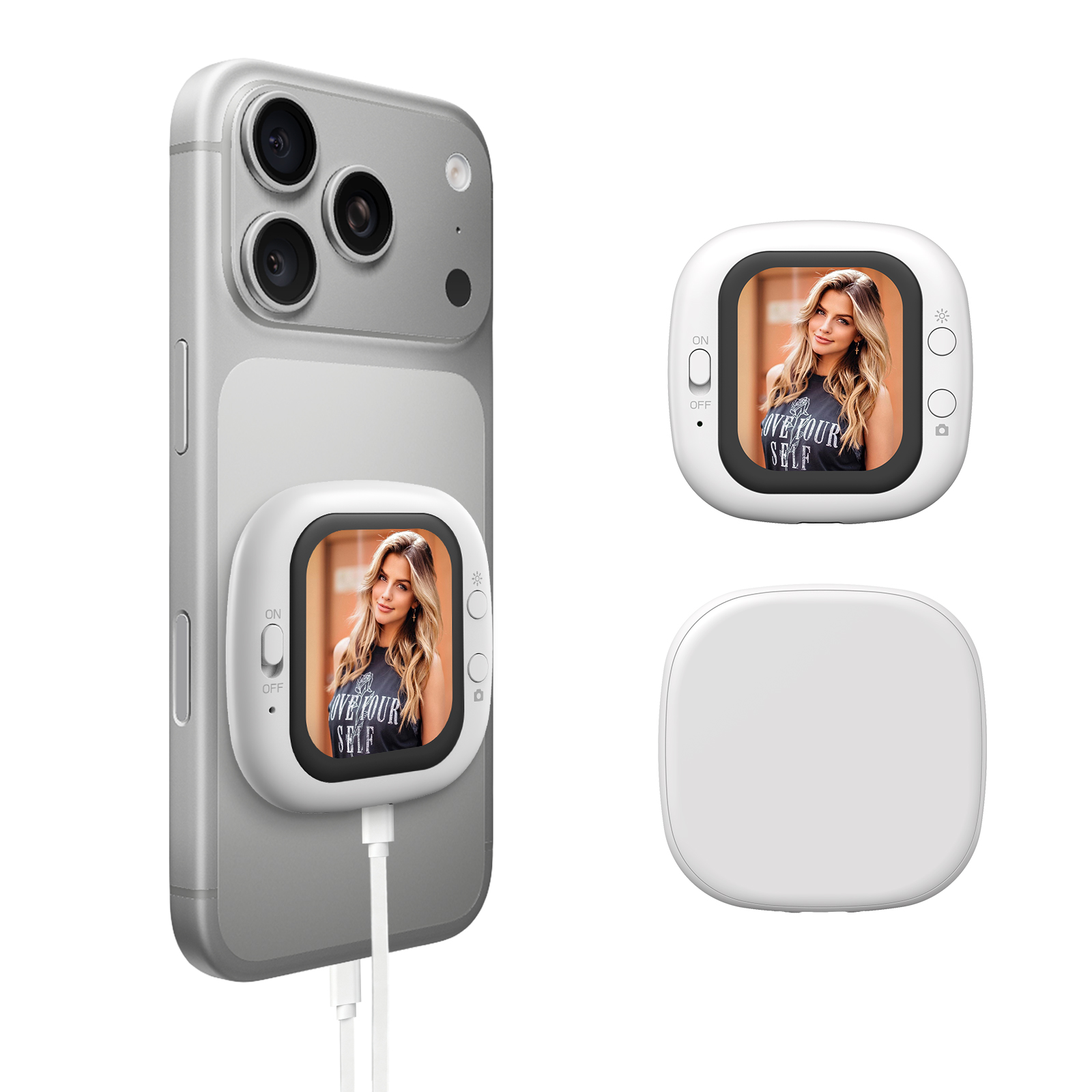 Phone Vlog Selfie Monitor Scre - Phone Accessories Display avis et prix